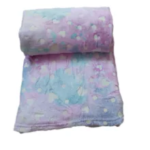 پتو مسافرتی 1 نفره مدل ژله ای شب نما قلبی 11 سایز 200×150 سانتی‌متر