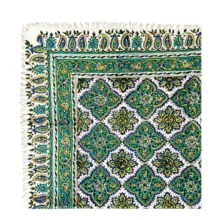 رومیزی قلمکار مدل خشتی