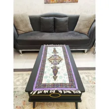 رومیزی قلمکار مدل ترنج