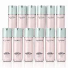 کرم مرطوب کننده صورت و گردن کلامین مدل collagen bank-12 مناسب انواع پوست حجم 125 میلی لیتر مجموعه 12 عددی