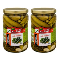 خیار شور ویژه انتخاب – 640 گرم بسته 2 عددی