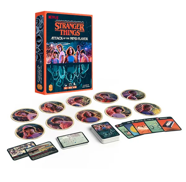 بازی فکری چهارپایه مدل استرنجر تینگز Stranger Things Attack of the Mind Flayer