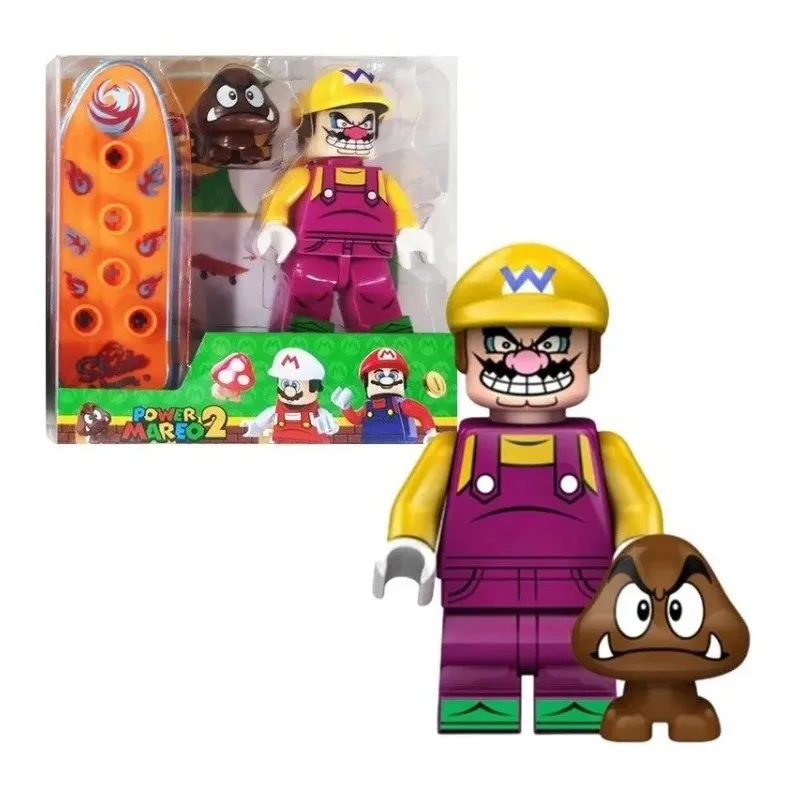 اکشن فیگور طرح ماریو مدل mario 32-23 ارتفاع 8 سانتیمتر مجموعه 6 عددی