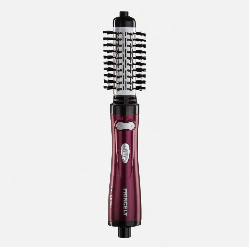 سشوار برس‌دار چرخشی 1000 وات پرینسلی مدل PR306AT