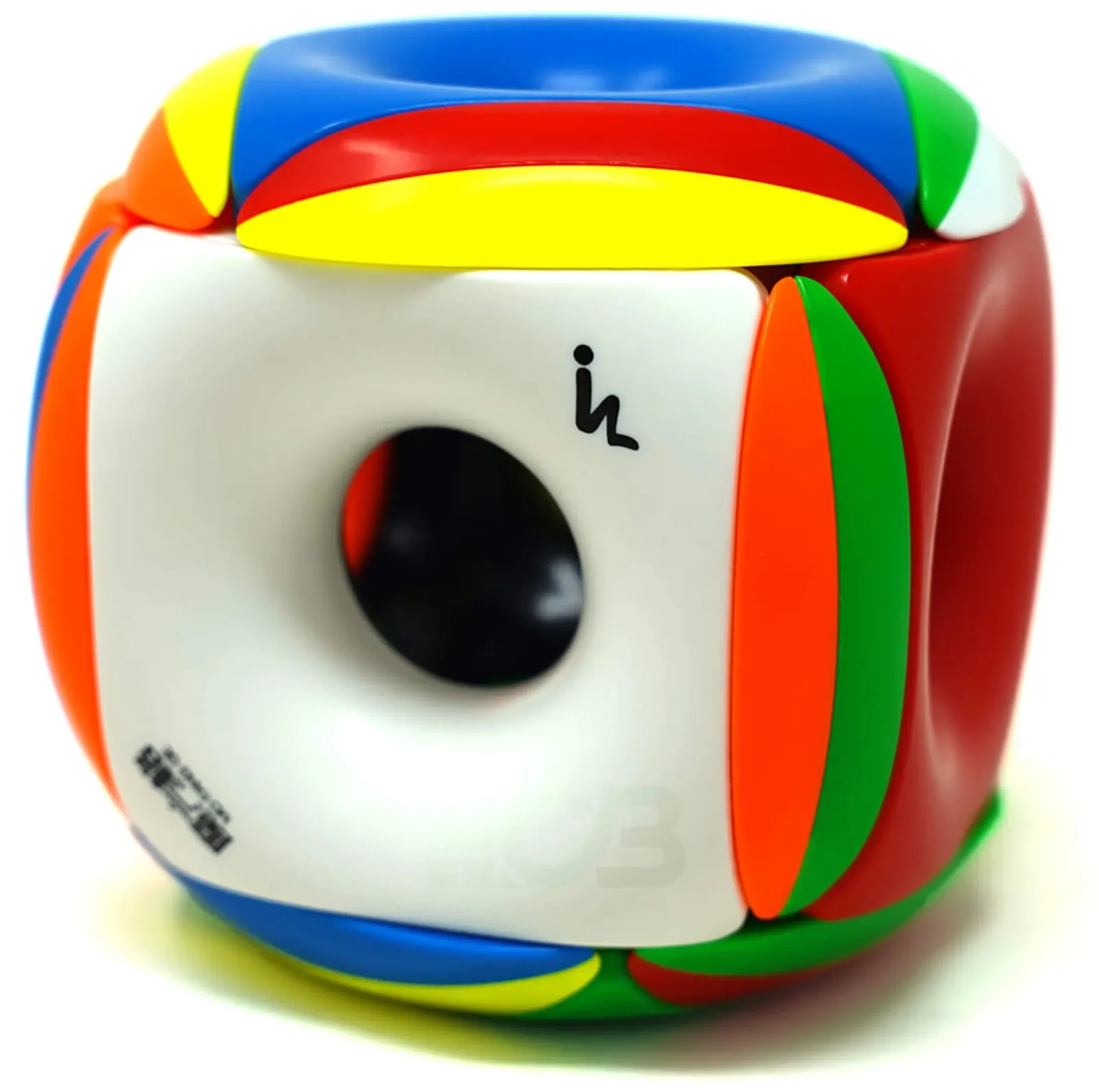 مکعب روبیک چی ای مدل دونات کای وای 3×3 QY Hollow Tori