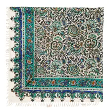 رومیزی قلمکار مدل گل اناری