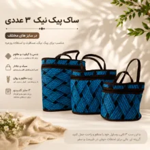 ساک پیک نیک مدل 34246 بسته 3 عددی