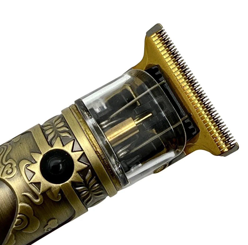 ماشین اصلاح موی سر و صورت شارژی جیهام مدل EJ-21016، خط زن با تیغه استیل پیشرفته، تیغههای ضد التهاب و بدنه فلزی مقاوم در برابر لغزش