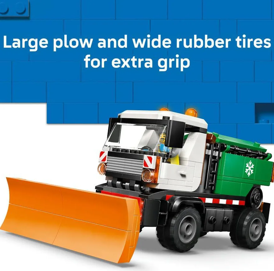 لگو 263 تکه سری سیتی مدل Snowplough کد 60490