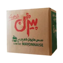 سس مایونز کم‌چرب بیژن – 20 گرم بسته 250 عددی