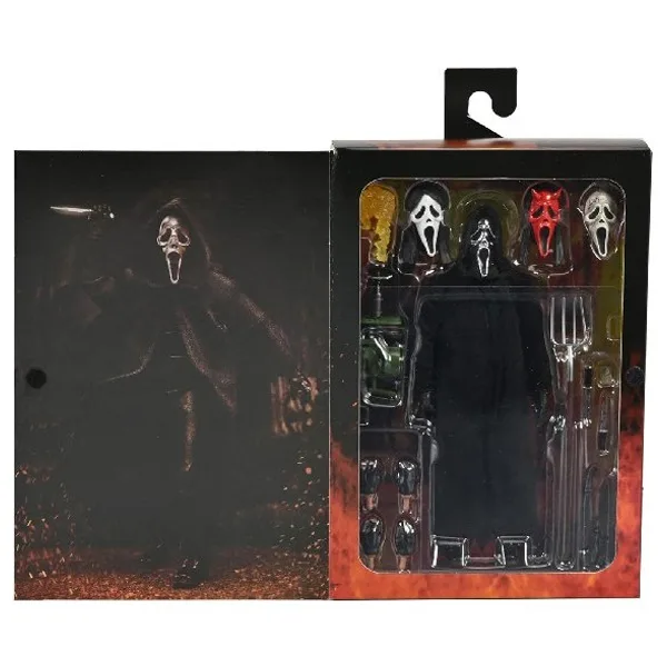 اکشن فیگور نکا طرح گوست فیس مدل Ghostface Inferno ارتفاع 18 سانتیمتر