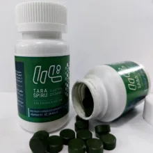 جلبک اسپیرولینا خوراکی طعم دارچین تارا بسته 100 عددی