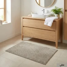 پادری وینوما مدل سرویس بهداشتی و حمام 4 لایه مخمل ویژه سایز 70x45 سانتی‌متر مناسب برای فضای داخلی