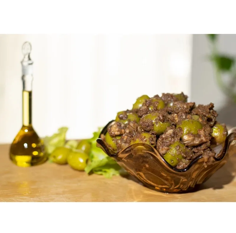 زیتون پرورده ویژه دلفین - 75گرم بسته 12عددی