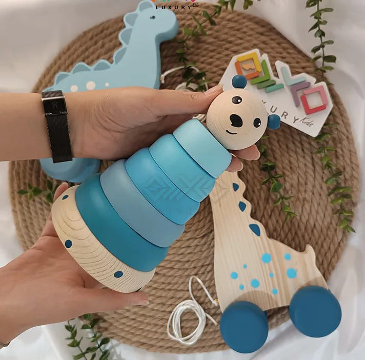 بازی فکری برج هیجان طرح خرس مدل MKids56-G-B