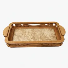 سینی دسته دار کد RK سایز 23*43 سانتی متر