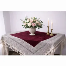 رومیزی مخمل مدل 100-100