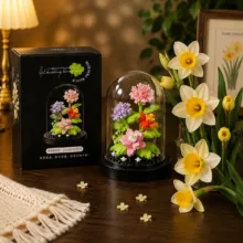 ساختنی 302 تکه مدل مزرعه گل میخک کد 7241