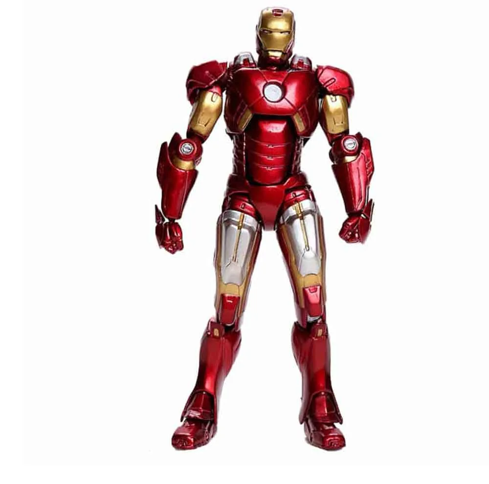 اکشن فیگور کایودو طرح مرد آهنی مدل آیرون من سری iron man مارک 7 ارتفاع 15.5 سانتی‌متر