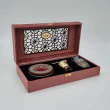 زعفران کادویی عاقله – 3 گرم به همراه هل – 10 گرم و هاون
