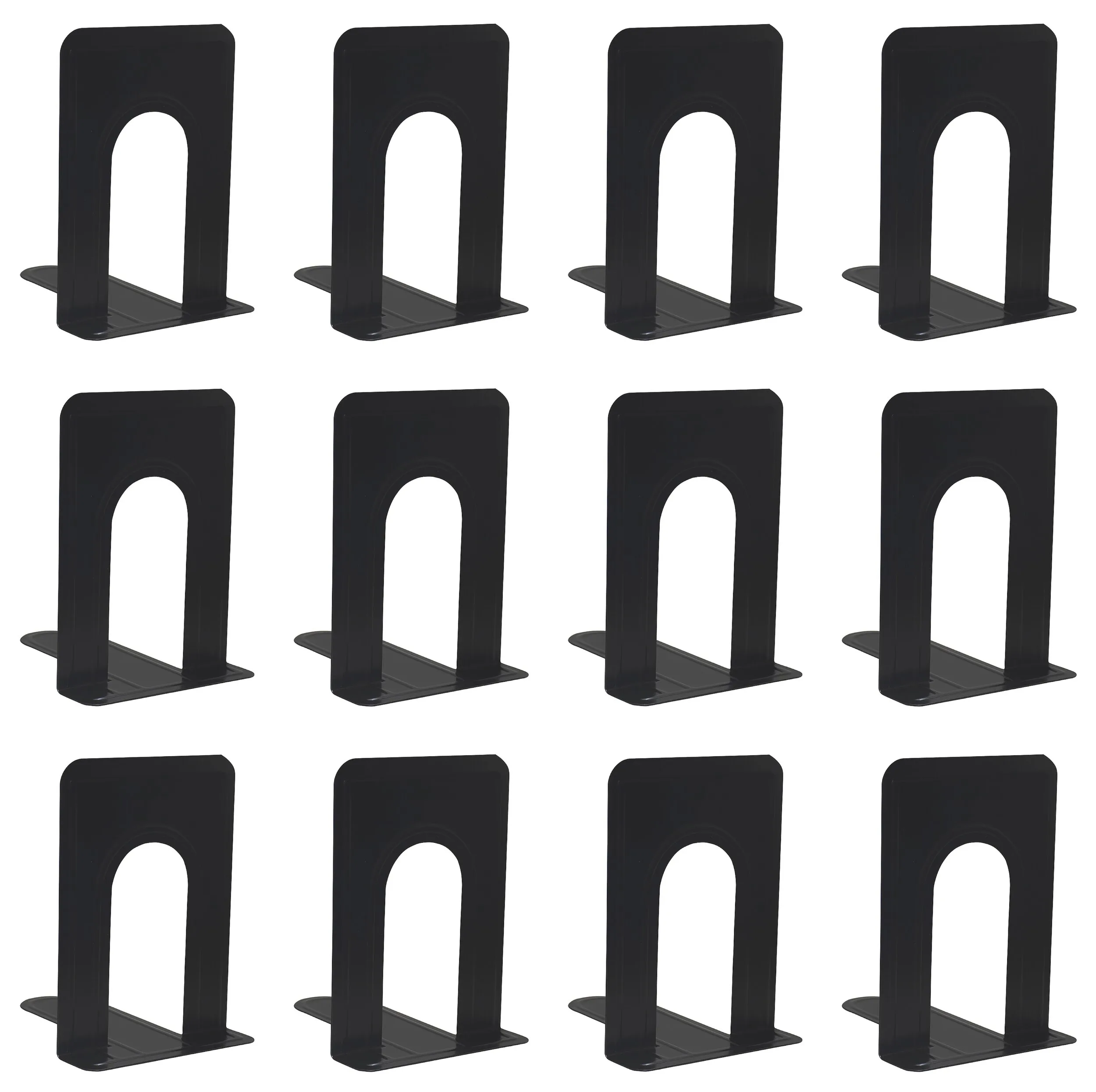 نگهدارنده کتاب مدل غش گیر فلزی بسته 12 عددی