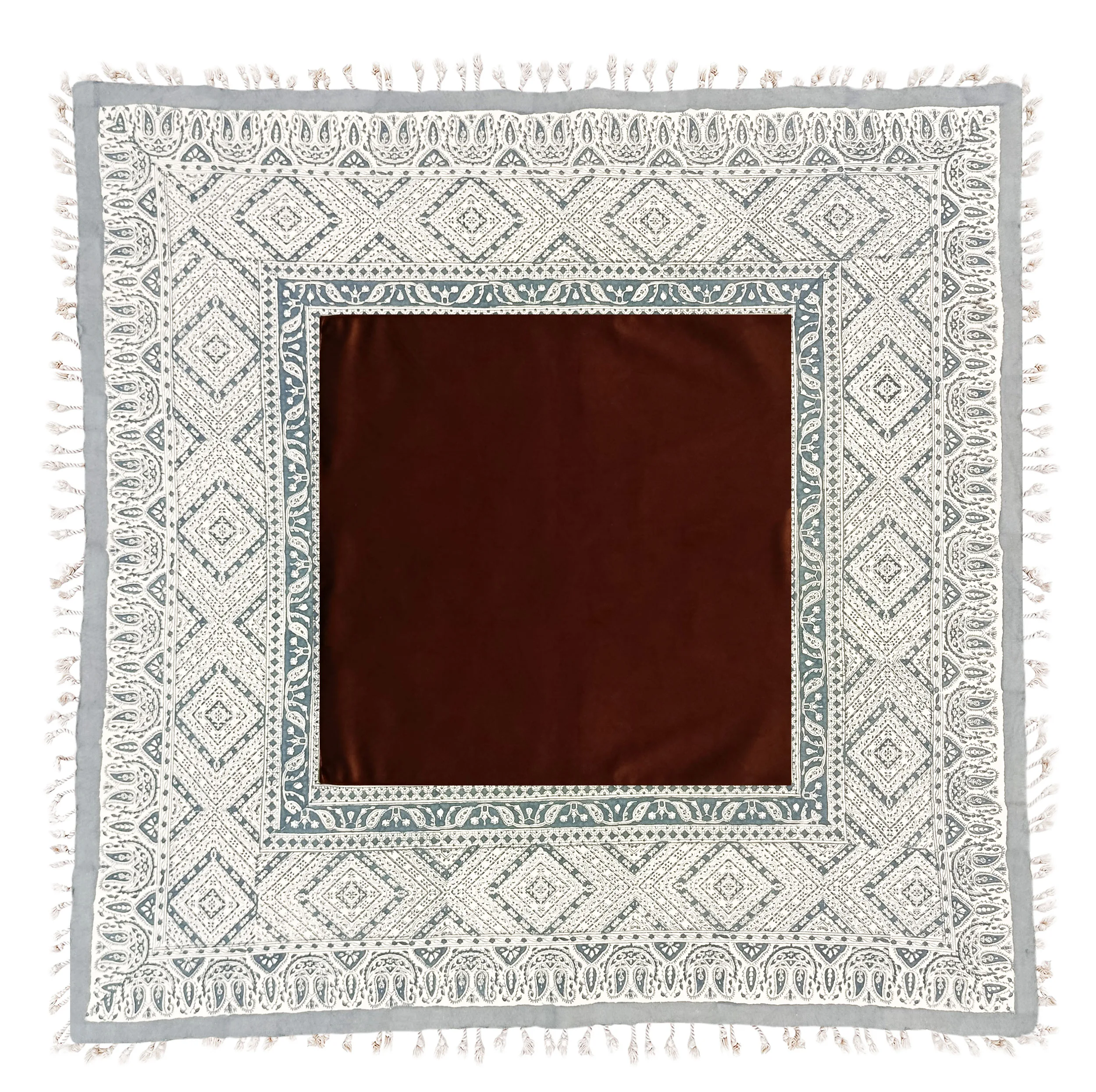 رومیزی مخمل مدل سنتی BR100