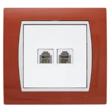پریز تلفن پارت الکتریک مدل آذین کد5001W4027