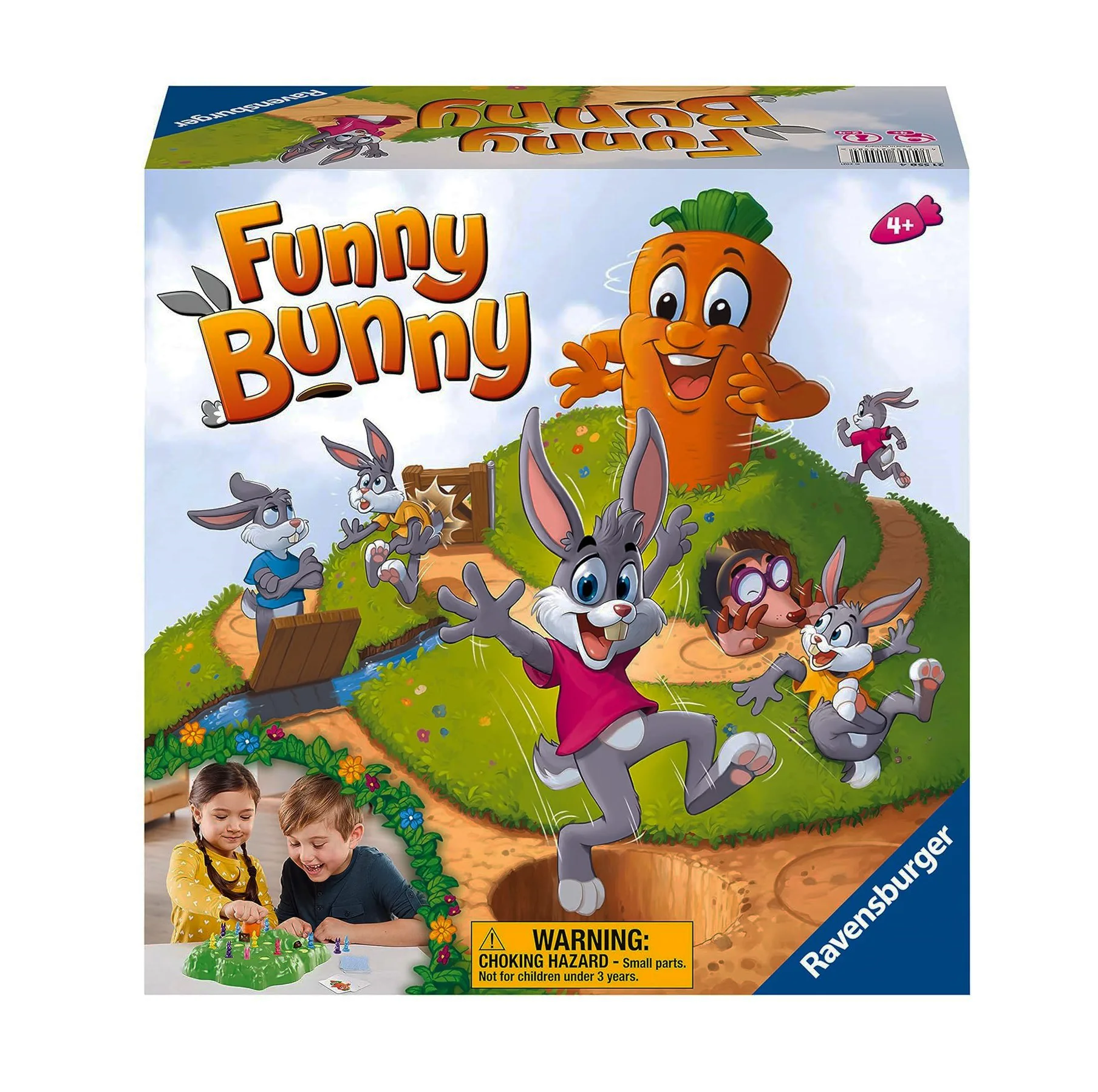 بازی فکری راونزبرگر مدل Funny Bunny کد 21558 مناسب برای 4 سال به بالا
