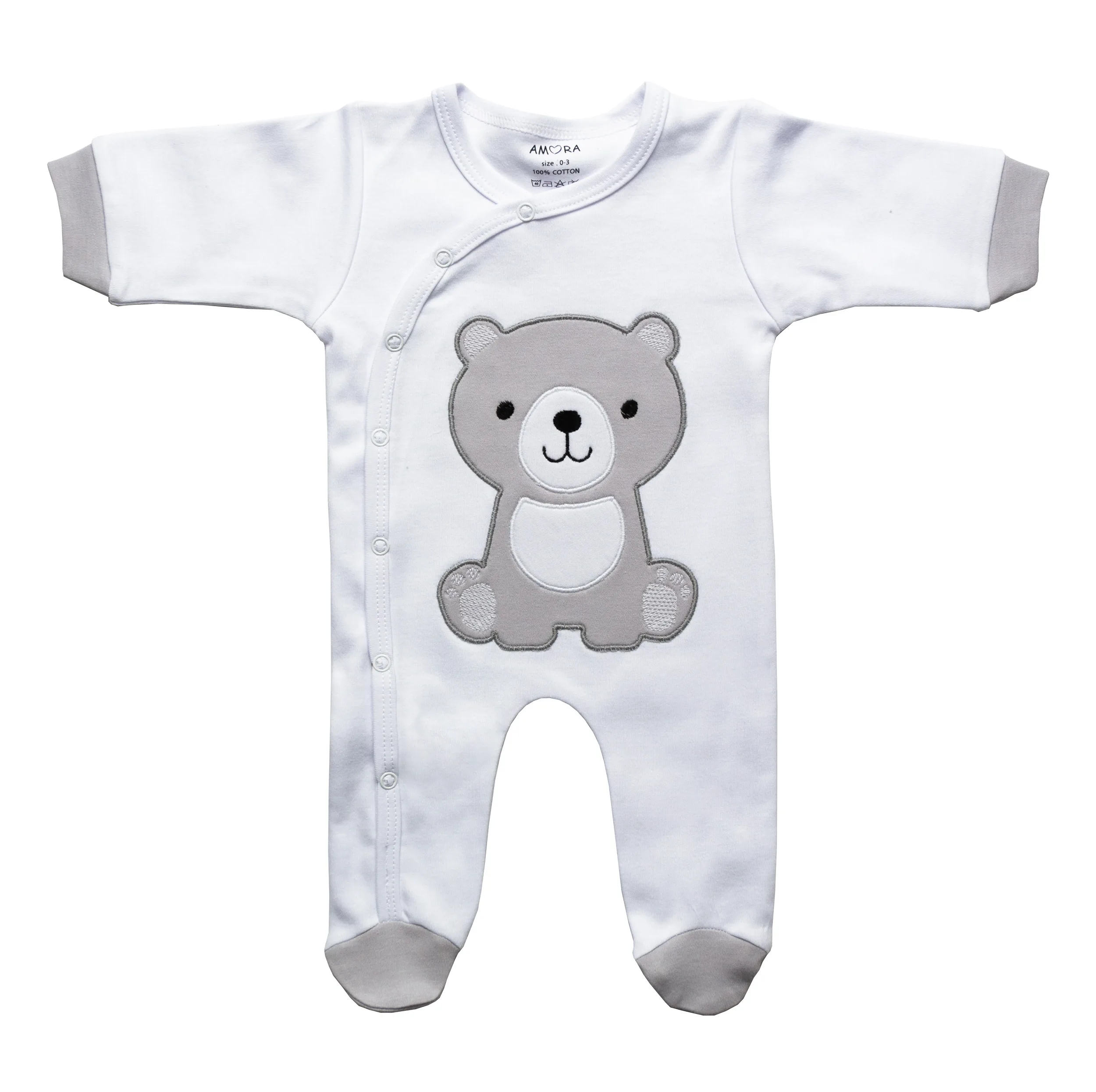 ست 19 تکه لباس نوزادی آمورا مدل Teddy Bear