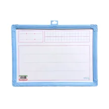 تخته وایت‌برد مدل آموزش ریاضی سایز 35x25x1 سانتی‌متر طرح کلاس اول دبستان به همراه ماژیک و تخته پاک کن بسته 5 عددی