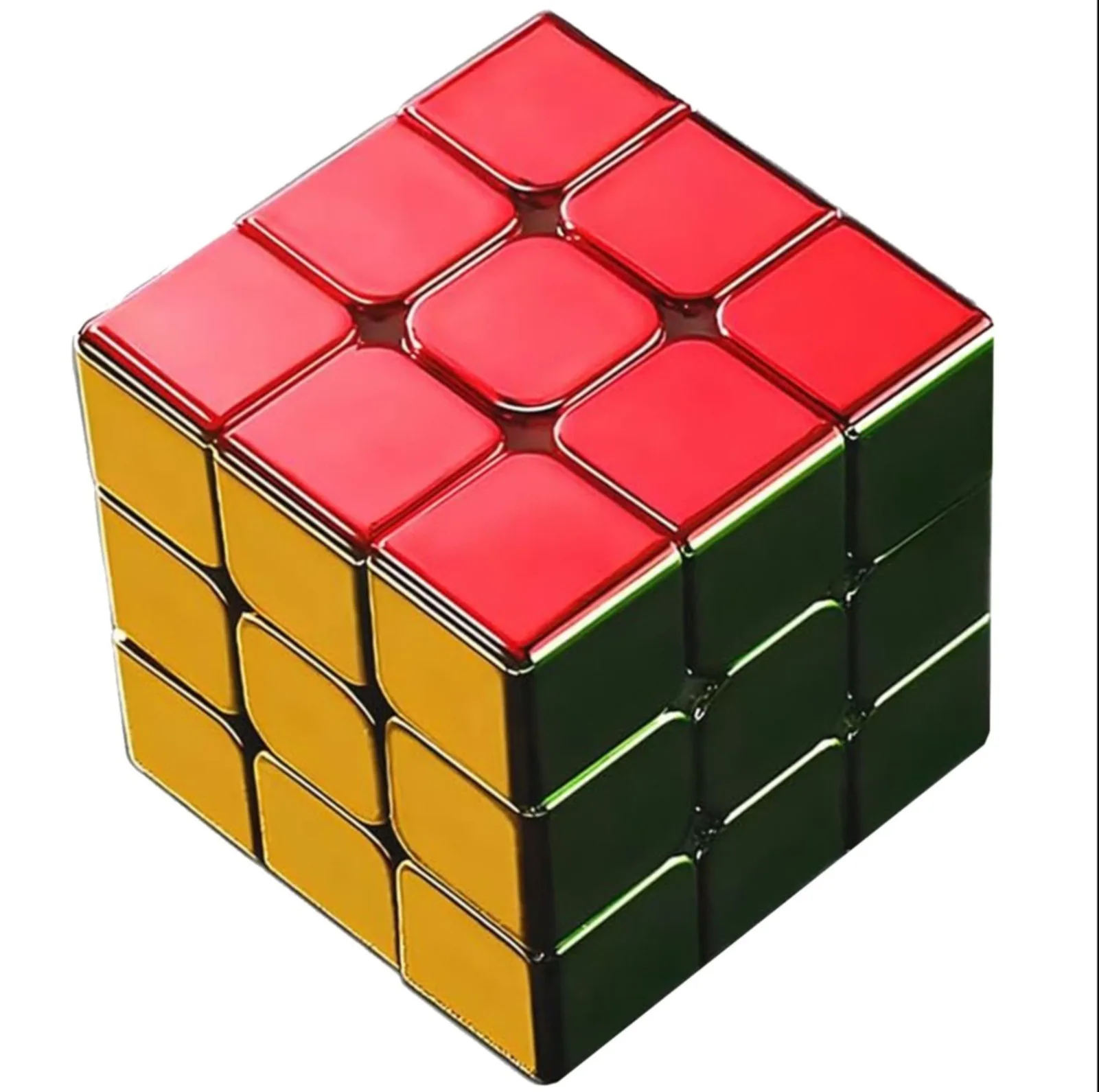 مکعب روبیک شنگ شو مدل متالیک مگنت 3×3 Sengso Magnetic Metallic