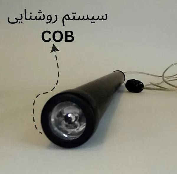 چراغ آویز مدل استوانه