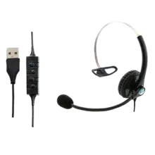 هدست تلفن با سیم مدل A16 USB