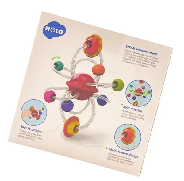 دندان گیر کودک هولا مدل سیاره طرح Planet Hand Catching Ball کد998