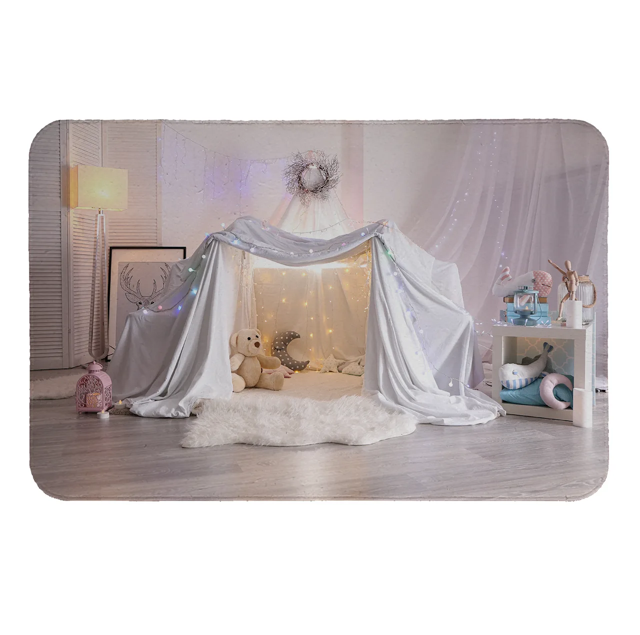 پادری طرح اتاق کودک کد 5858 سایز 110× 80 سانتی متر
