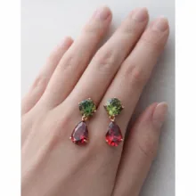 گوشواره میخی زنانه مدل KER_R133