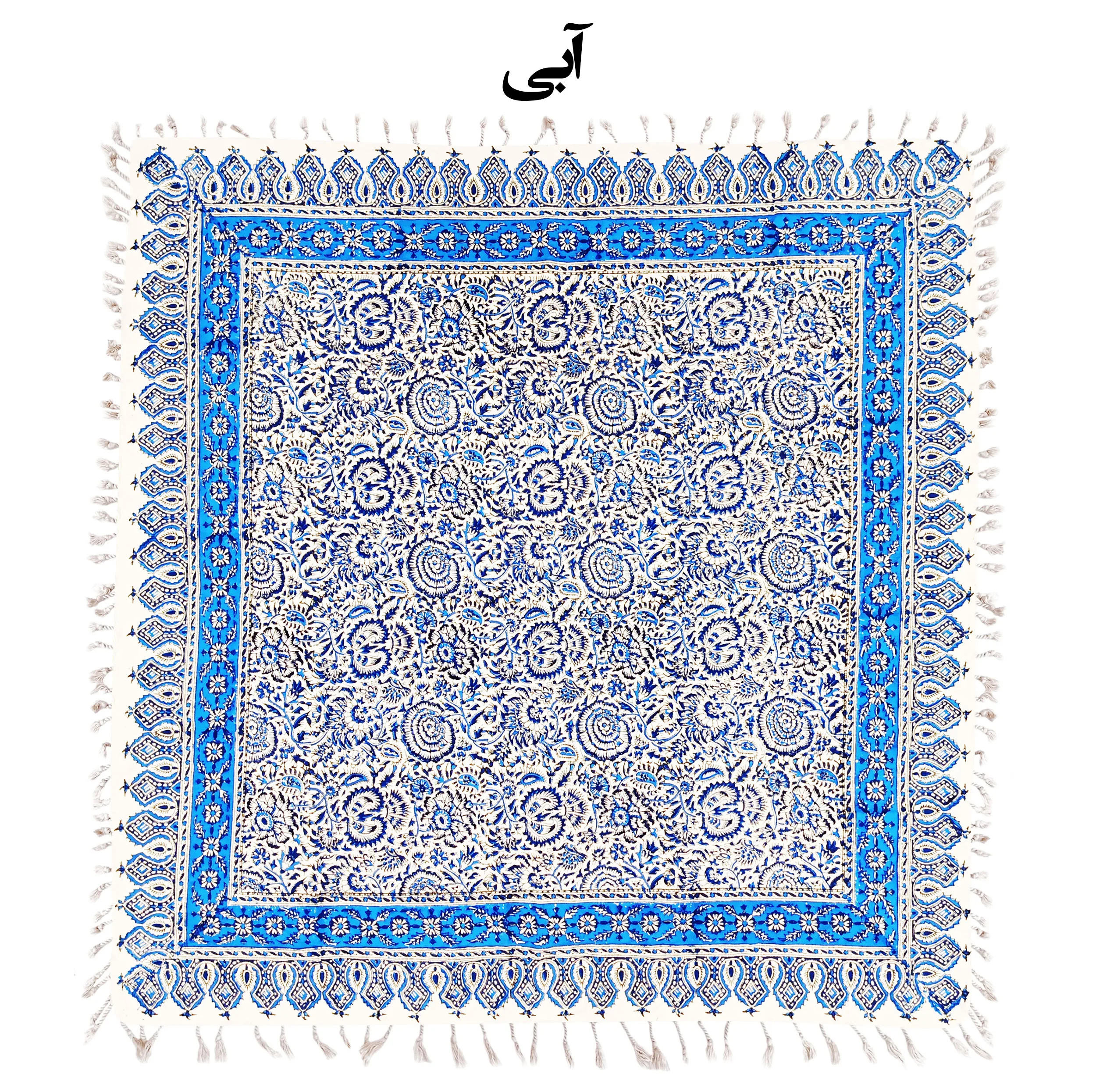 رومیزی قلمکار مدل گل دار