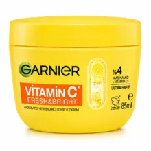 کرم آبرسان روشن کننده پوست گارنیه مدل Vitamin C Fresh Bright مناسب انواع پوست حجم 75 میلی لیتر