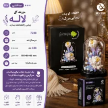 ساختنی 248 تکه مدل مزرعه گل لاله کد 7238