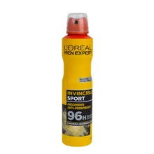اسپری ضدتعریق مردانه لورآل مدل Invincible Sport حجم 250 میلی‌لیتر