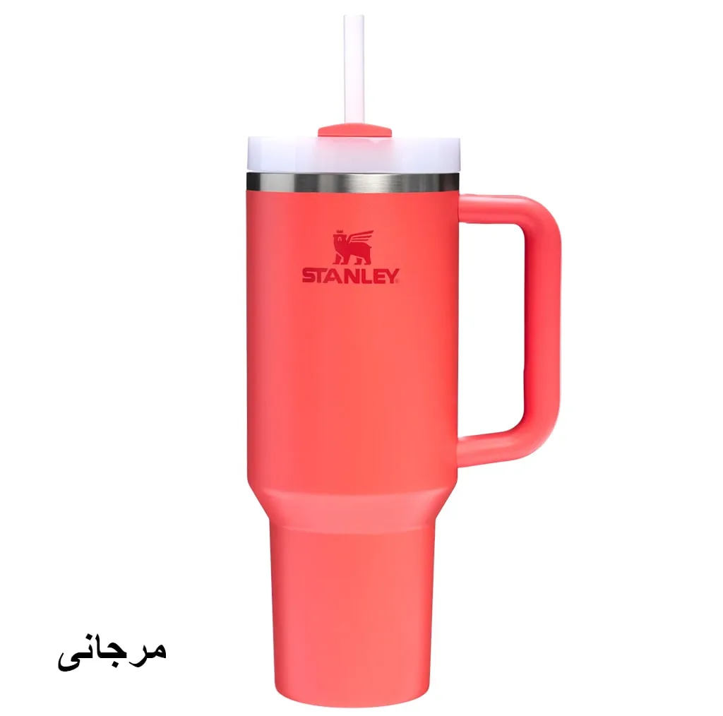 ماگ استنلی مدل Quencher Tumbler H2.0 کد 40oz گنجایش 1.18 لیتر