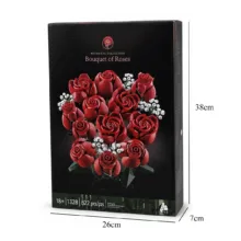 ساختنی 822 تکه مدل گل رز کد 1328