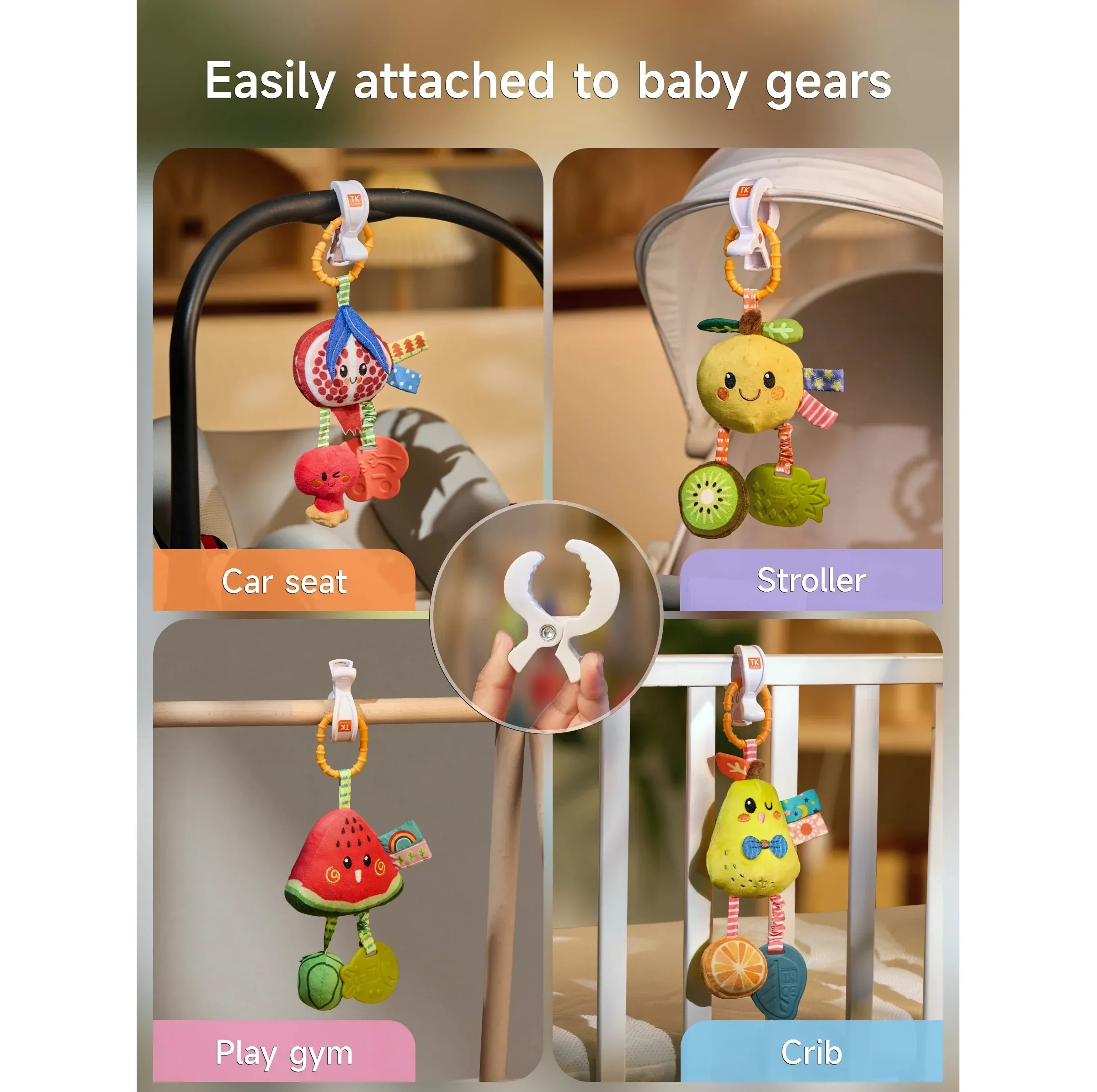 آویز کریر کودک توماما کیدز مدل TM584 بسته 4 عددی