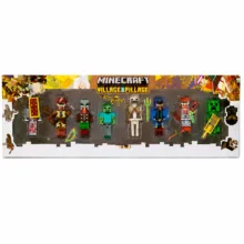 فیگور مدل ماینکرافت طرح Village &Pillage ارتفاع 7 سانتیمتر مجموعه 8 عددی