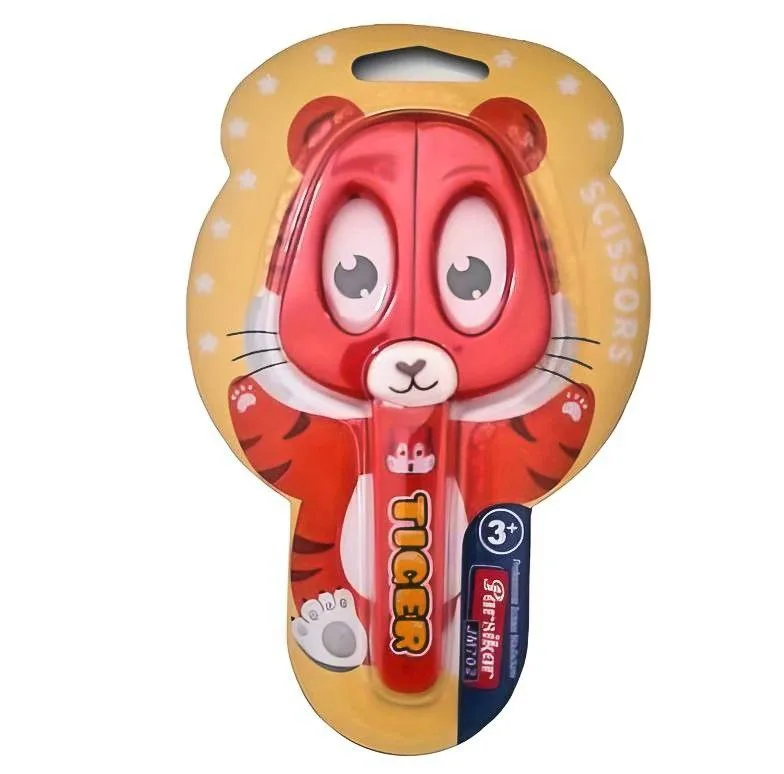 قیچی پارسیکار مدل گرد طرح حیوانات کد JM702