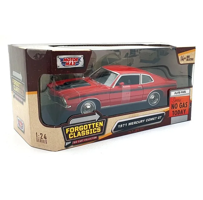ماکت ماشین موتورمکس مدل کلاسیک طرح 1971 Mercury Comet GT