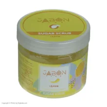 اسکراب شکری لایه بردار پوست ژبن پلاس مدل Lemon وزن 450 گرم