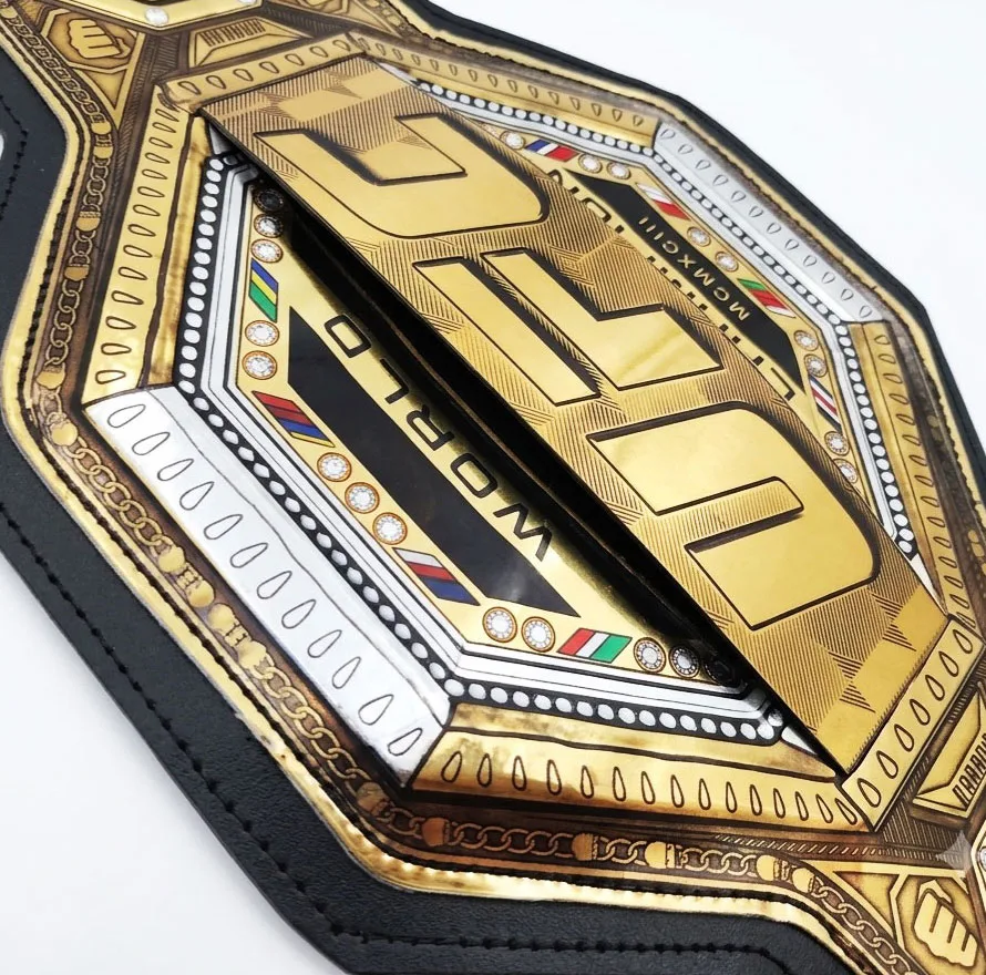 ابزار ایفای نقش مدل کمربند قهرمانی رزمی دنیای کلکسیون WorldChampion 3D