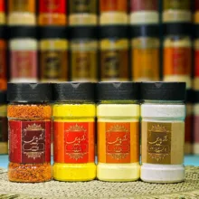 ادویه سیر و کره، پاپریکا دودی، کره، قارچ و خامه راز پارسی - 500 گرم بسته 4 عددی