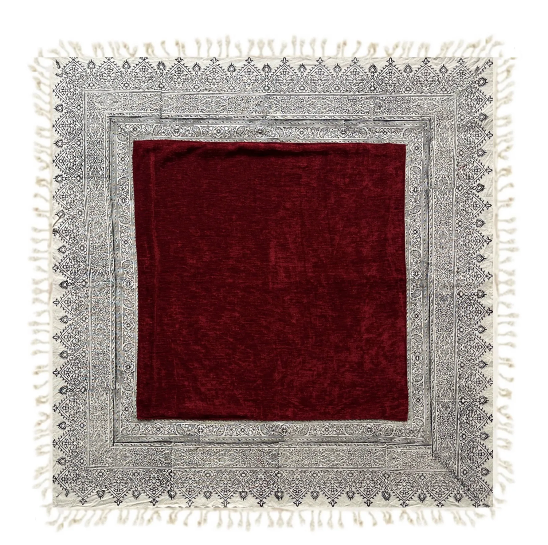 رومیزی مخمل مدل 100-100